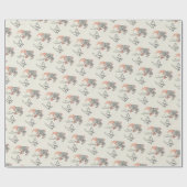  kerstinpakpapier van 70 jaar cadeaupapier (Vlak)