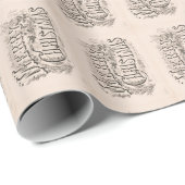  kerstinpakpapier van 70 jaar cadeaupapier (Rol Hoek)