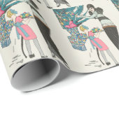  kerstinpakpapier van 70 jaar cadeaupapier (Rol Hoek)