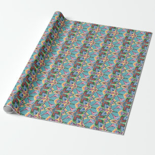  kerstinpakpapier van 70 jaar cadeaupapier