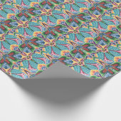 kerstinpakpapier van 70 jaar cadeaupapier (Hoek)