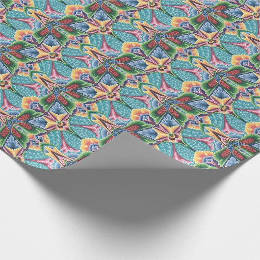  kerstinpakpapier van 70 jaar cadeaupapier (Hoek)