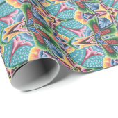 kerstinpakpapier van 70 jaar cadeaupapier (Rol Hoek)