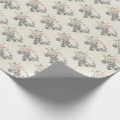  kerstinpakpapier van 70 jaar cadeaupapier (Hoek)