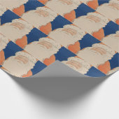 kerstinpakpapier van 70 jaar cadeaupapier (Hoek)