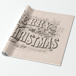  kerstinpakpapier van 70 jaar cadeaupapier