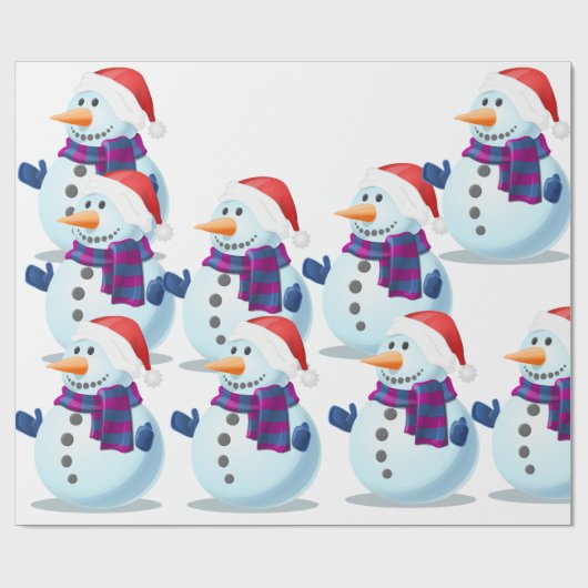 kerstinpakpapier voor vrolijke kerstmis cadeaupapier (Vlak)