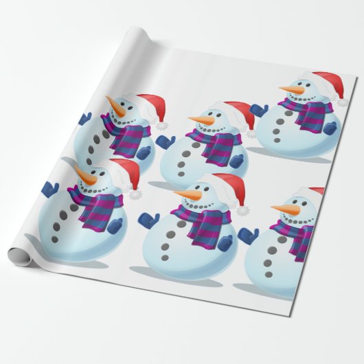 kerstinpakpapier voor vrolijke kerstmis cadeaupapier (Uitgerold)