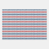 kerstinscripties Papierbladen met onmiddellijke ve Inpakpapier Vel (Voorkant 2)