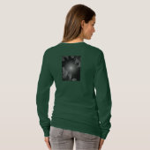 kerstinsettia Black en Grey V T-shirt (Achterkant volledig)