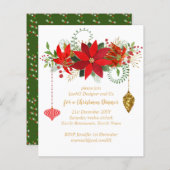 kerstinsettia diner nodigt Red Gold Chic uit (Voorkant / Achterkant)