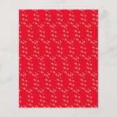 kerstinsettia diner nodigt Red Gold Chic uit (Achterkant)