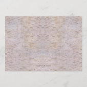 kerstinsettias en horizontale pine-fotokaart kaart (Achterkant)