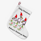 kerstinslag, bekkenniersziekte grote kerstsok (Voorkant (Hangend))