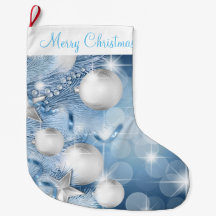 kerstinslag/blauw Ornament