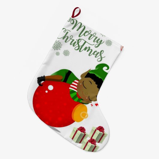 kerstinslag, Elf Grote Kerstsok (Voorkant (Hangend))