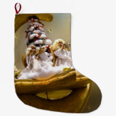 kerstinslag, kerstengel grote kerstsok (Voorkant)