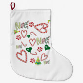 kerstinslag, nieuwe kerstinslag grote kerstsok (Voorkant)