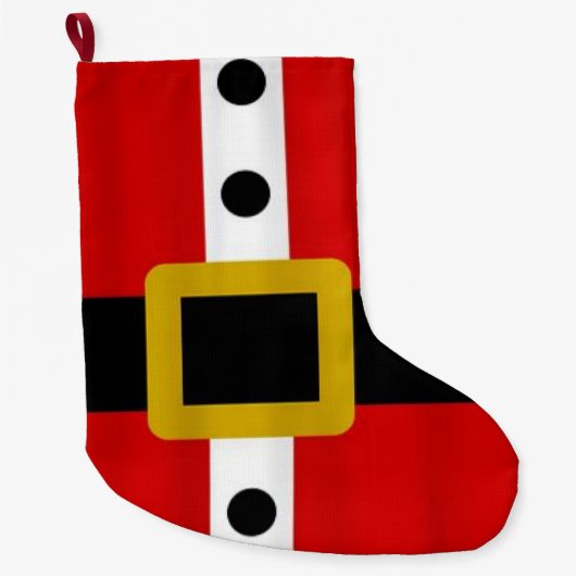 kerstinslag/Santas Suit Grote Kerstsok (Voorkant)