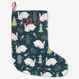 kerstinslag - Slaapende kerstBunnies Kleine Kerstsok
