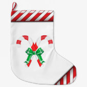 kerstinslag/snoepriet grote kerstsok (Voorkant)