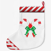 kerstinslag/snoepriet grote kerstsok (Achterkant)