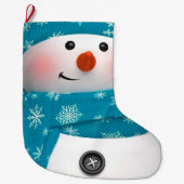 kerstinslag/Snowman Grote Kerstsok (Voorkant)