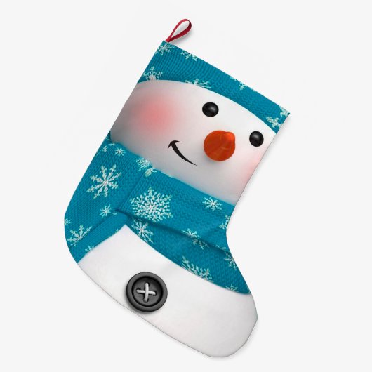 kerstinslag/Snowman Grote Kerstsok (Voorkant (Hangend))