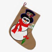 kerstinslag, Snowman Iphone Grote Kerstsok (Voorkant (Hangend))