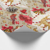 kerstinsluitpapier cadeaupapier (Hoek)