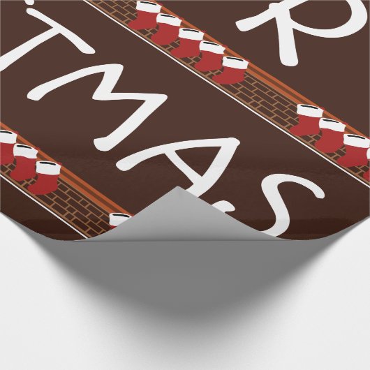 kerstinsluitpapier cadeaupapier (Hoek)