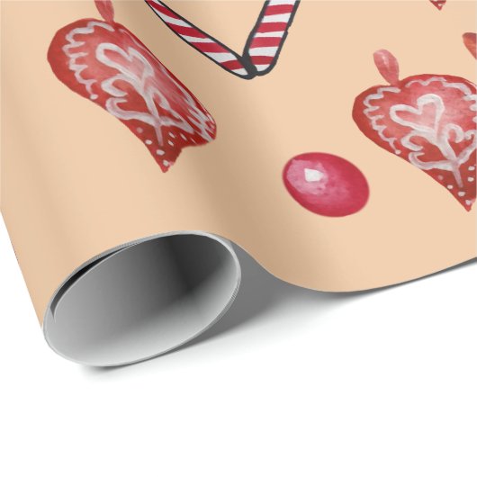 kerstinsnijding cadeaupapier (Rol Hoek)