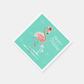 kerstinsteekservaringen voor Prettige feestdagen Servet (Hoek)