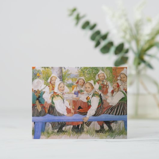 Kersti's verjaardag 1909 briefkaart (Staand voorkant)