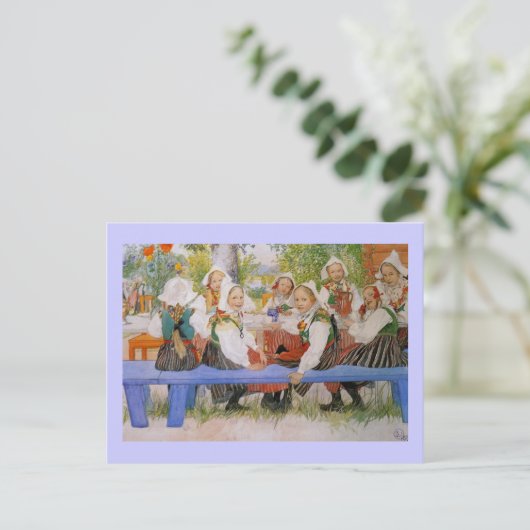 Kersti's verjaardag 1909 briefkaart (Staand voorkant)