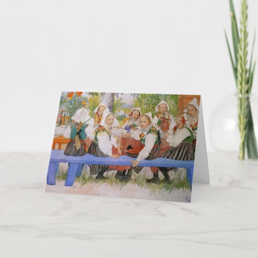 Kersti's verjaardag 1909 kaart (Voorkant)