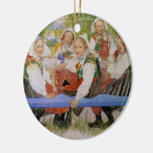 Kersti's verjaardag 1909 keramisch ornament (Links)