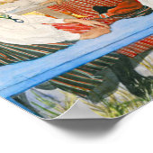 Kersti's verjaardag van Carl Larsson Poster (Hoek)