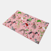 KerstItaliaanse Greyhound Dog Deurmat (Schuin)