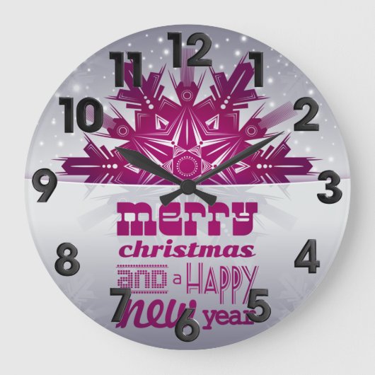 kerstjaar grote klok (Voorkant)