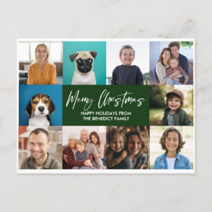 KERSTJAAR IN DE REVIEW 10 FOTO'S VAKANTIE FEESTDAGENKAART