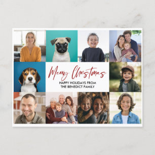 KERSTJAAR IN DE REVIEW 10 FOTO'S VAKANTIE FEESTDAGENKAART