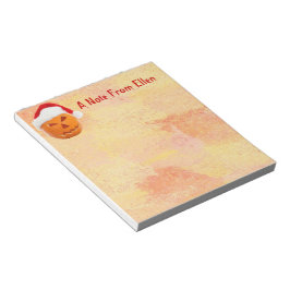 KerstJack-O-Lantern Notitieblok