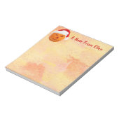 KerstJack-O-Lantern Notitieblok (Linkerzijde)