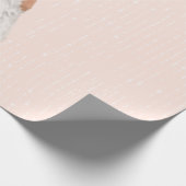 KerstJack Russell Dog Santa Hat Cadeaupapier (Hoek)