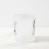 KerstJack Russell Terrier Matglas Koffiemok (Center)