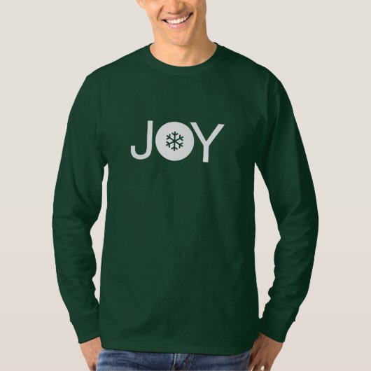 Kerstjaloers en witte lange hoes T-Shirt (Voorkant)