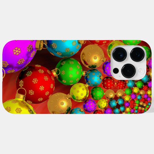 KerstJamboree Case-Mate iPhone Case (Achterkant (horizontaal))