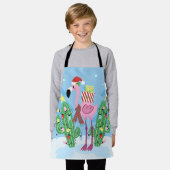 Kerstjargon met Cactus Schort (Gedragen)