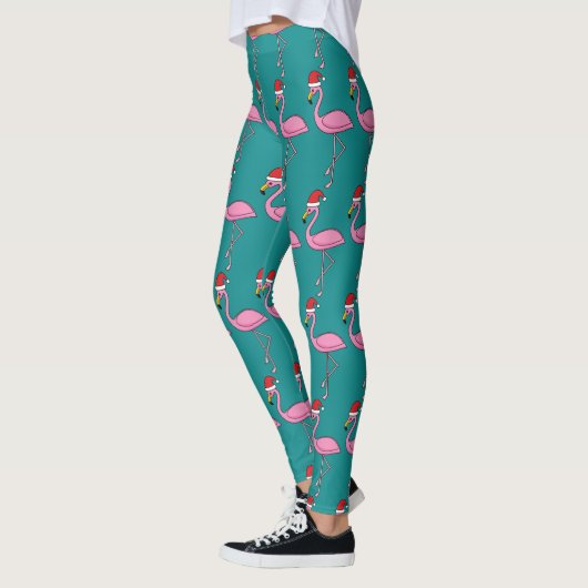Kerstjargon met Santa Hat Leggings (Links)